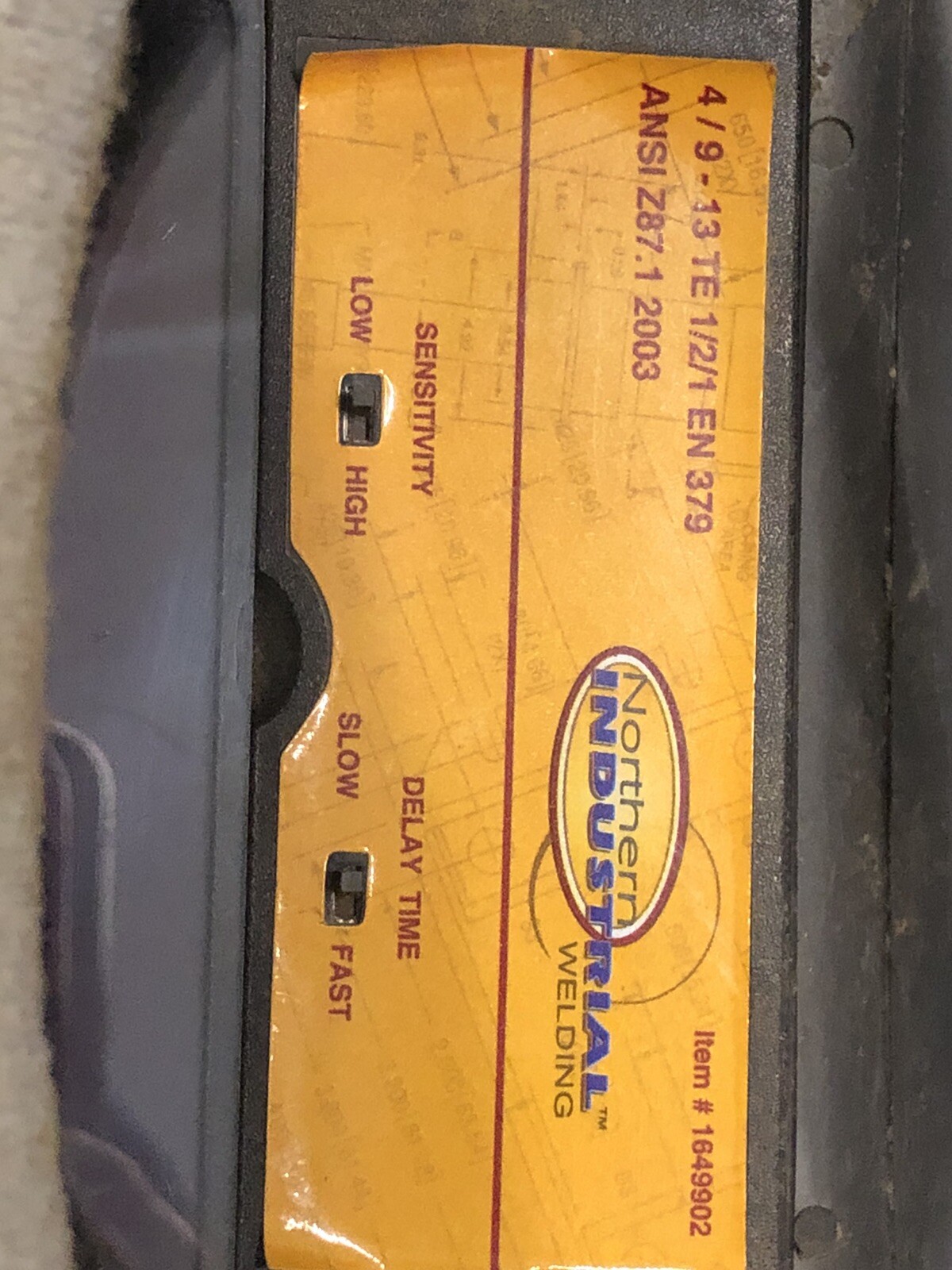 Northern Industrial Welding Helmet DIN 913 Item 1649902 eBay