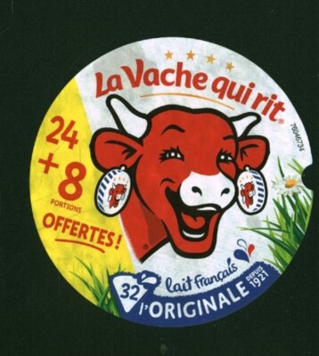 Käseetikett La Vache qui rit 24 + 8 Portionen