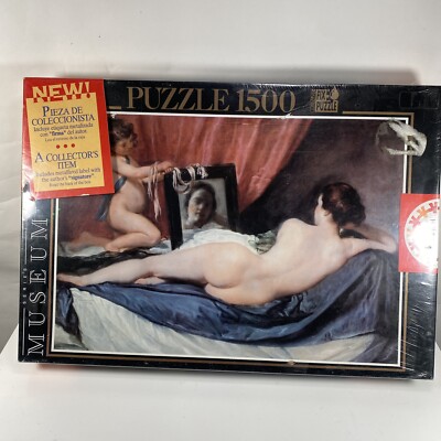 Educa Museum Series Puzzle La Venus Del Espejo Velasquez 1500 Piece New Sealed