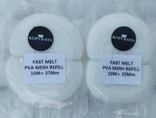 PVA Fast Melt Mesh Refill  37mm 25mm 18mm  10m 20m 30m 40m 50m or 100m
