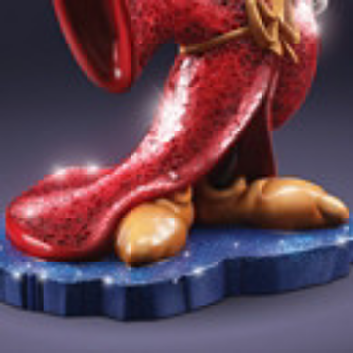 Mickey Mouseガラス製置物 Disney Fantasia Glass Mosaic Sculpture Sorcerer's Apprentice