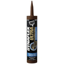 Dynaflex Ultra 10.1 Oz. Brown Advanced Exterior Window, Door and Siding Sealant