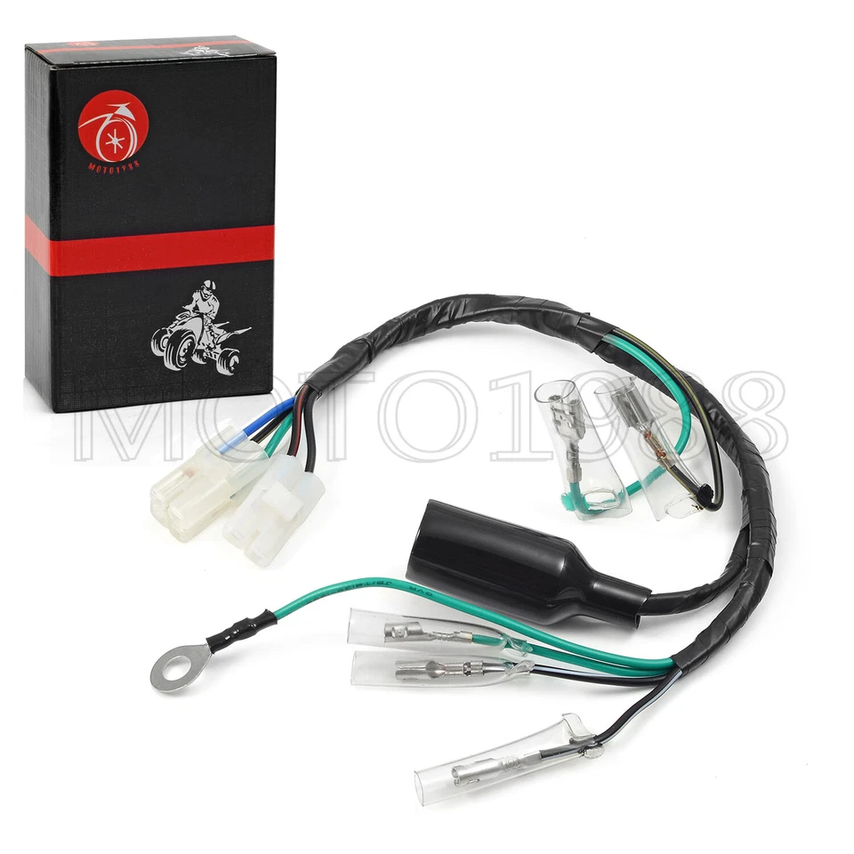 Arnés de cables encendedor CDI enchufe de bobina de encendido para HONDA CRF100F CRF80F XR80 XR100R Foto 4 de 4