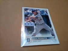 BULK LOT OF 140 2022 Topps Series 1 JAKE ROGERS Tigers