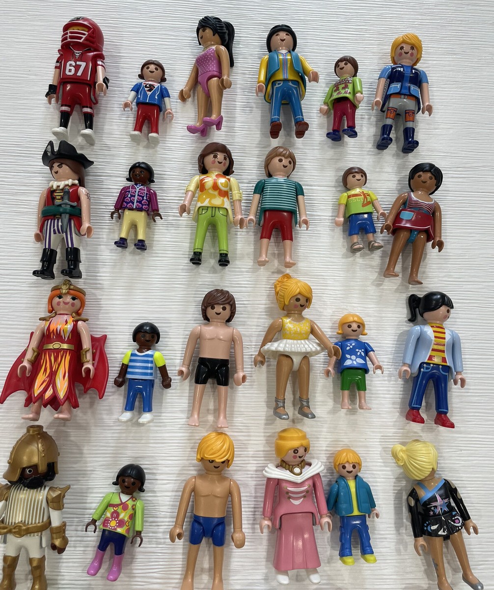 Playmobil LOT OF 6 Random Surprise Figures People Children Mom Dad