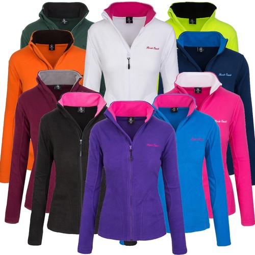 Rock Creek Damen Fleecejacke Fleece Jacke Übergangs Jacke Sweatjacke S-XXL D-389 - Bild 1 von 16