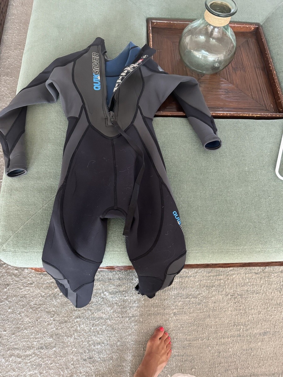 Quiksilver Full Wetsuit Size 10 Youth Syncro Series GBS 3:2