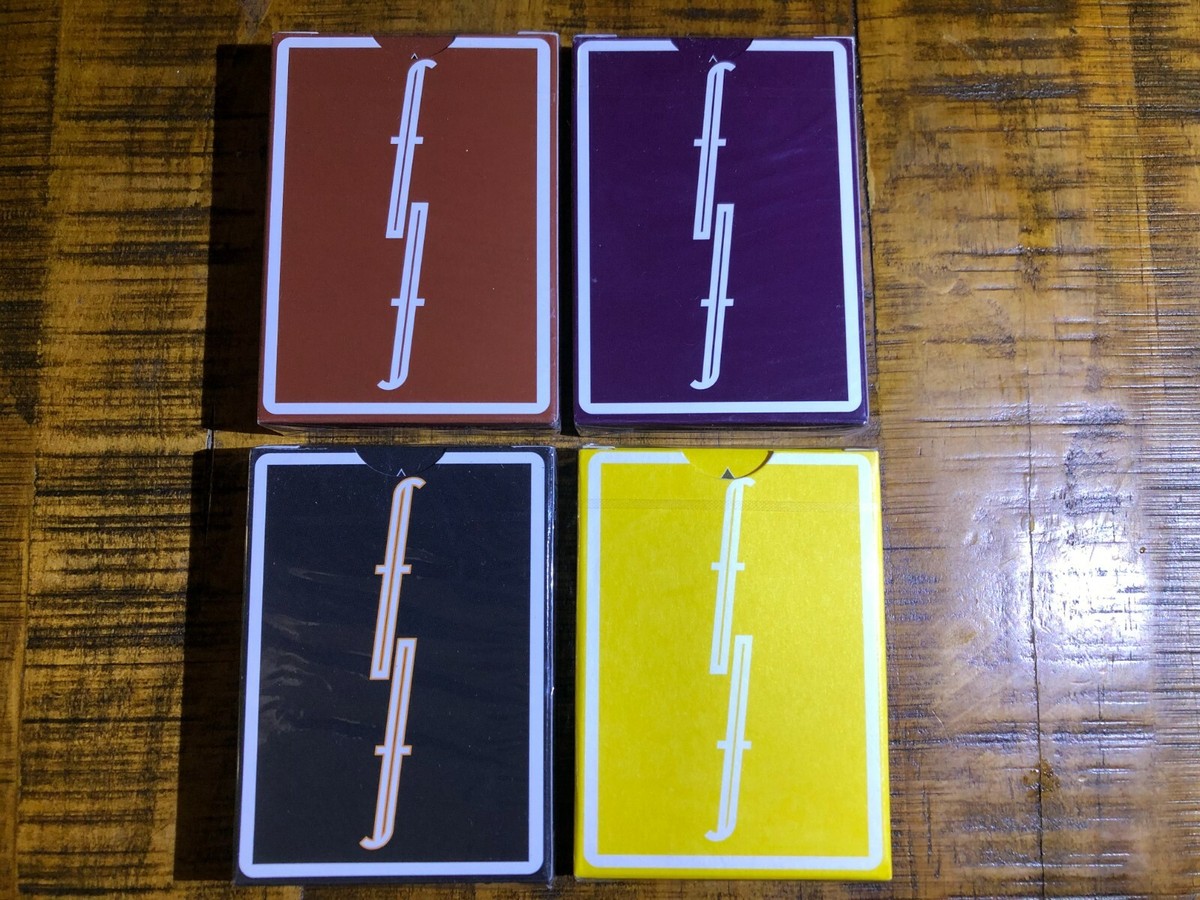 RARE Fontaine Playing Cards SET Chocolate, Wine, Halloween