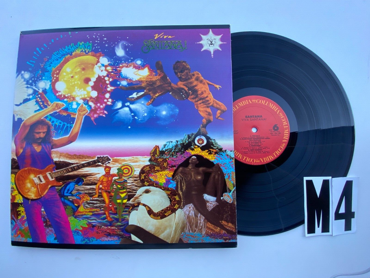 Santana Viva Santana! w/ 3 lps Psych Record lp original vinyl Santana Viva Santana! w/ 3 lps Psych Record lp original vinyl