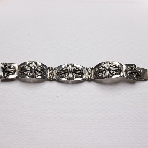 Chrom Herzen - Silber 925 - klassisches Keeper Armband (Original) - Bild 4 von 7