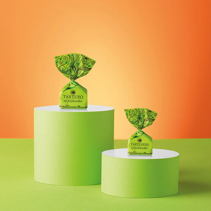 1 Kg Trüffelpralinen Tartufi dolce PISTAZIE - Antica Torroneria Dolci Pistacchio - Bild 3 von 3