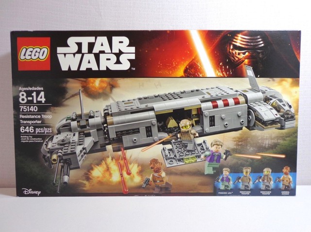 lego star wars resistance troop transporter