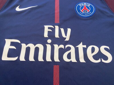 PARIS SAINT-GERMAIN PSG Nike Home M Jersey 2017/2018 Shirt Medium