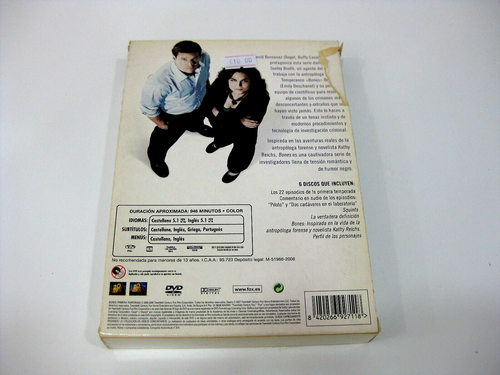 Bones DVD First Season (6DVD) - Picture 3 of 3