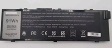 Genuine MFKVP 91Wh Standard Rechargeable Li-ion Laptop Battery 
