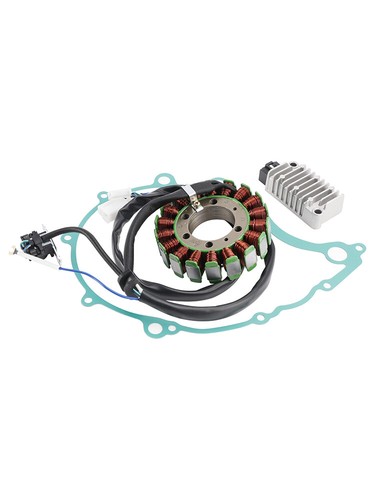 Stator Regulator Gasket Kit For Yamaha XT 400 500 600 E / TT 600 E 1990-1998 T7 - Picture 11 of 11