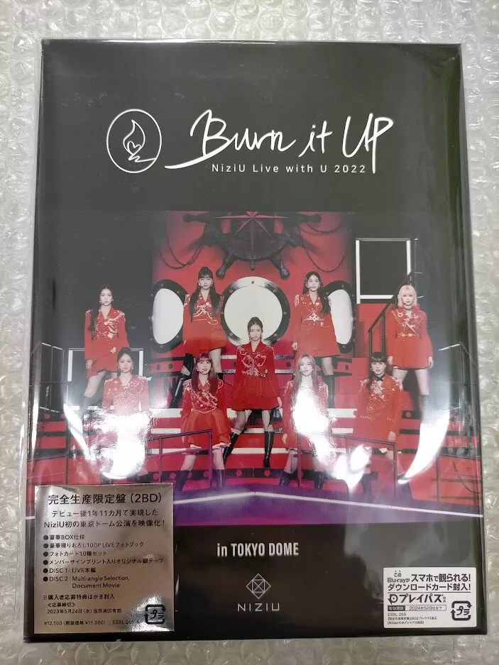 NiziU Live with U 2022 “Burn it Up” in TOKYO DOME (Limited Edition