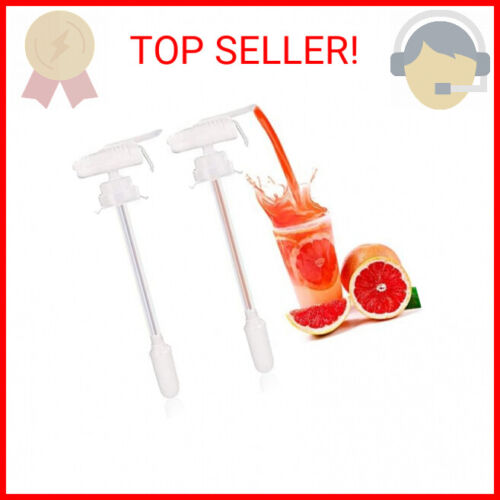 2 Pack Electric Drink Dispenser, Drink Despenseror For Fridge, Milk Gallon Pump