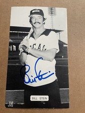 Bill Stein Chicago White Sox JD McCarthy Signed Postcard