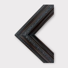 11 x 14 In stock- Classic compo ornate wood frame, DARK WALNUT, vintage frame.