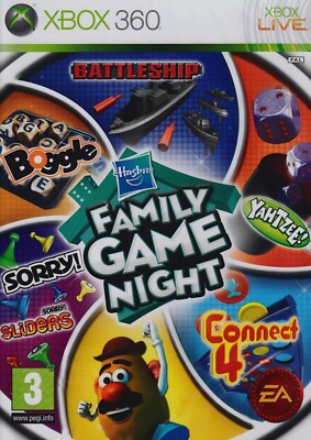 Game Night Best Xbox 360 Games For Family Hasbro Family Game Night - Main Image