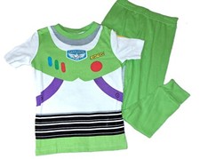 Boys Disney Toy Story BUZZ LIGHTYEAR cotton knit pajamas 6 NWT pjs costume set