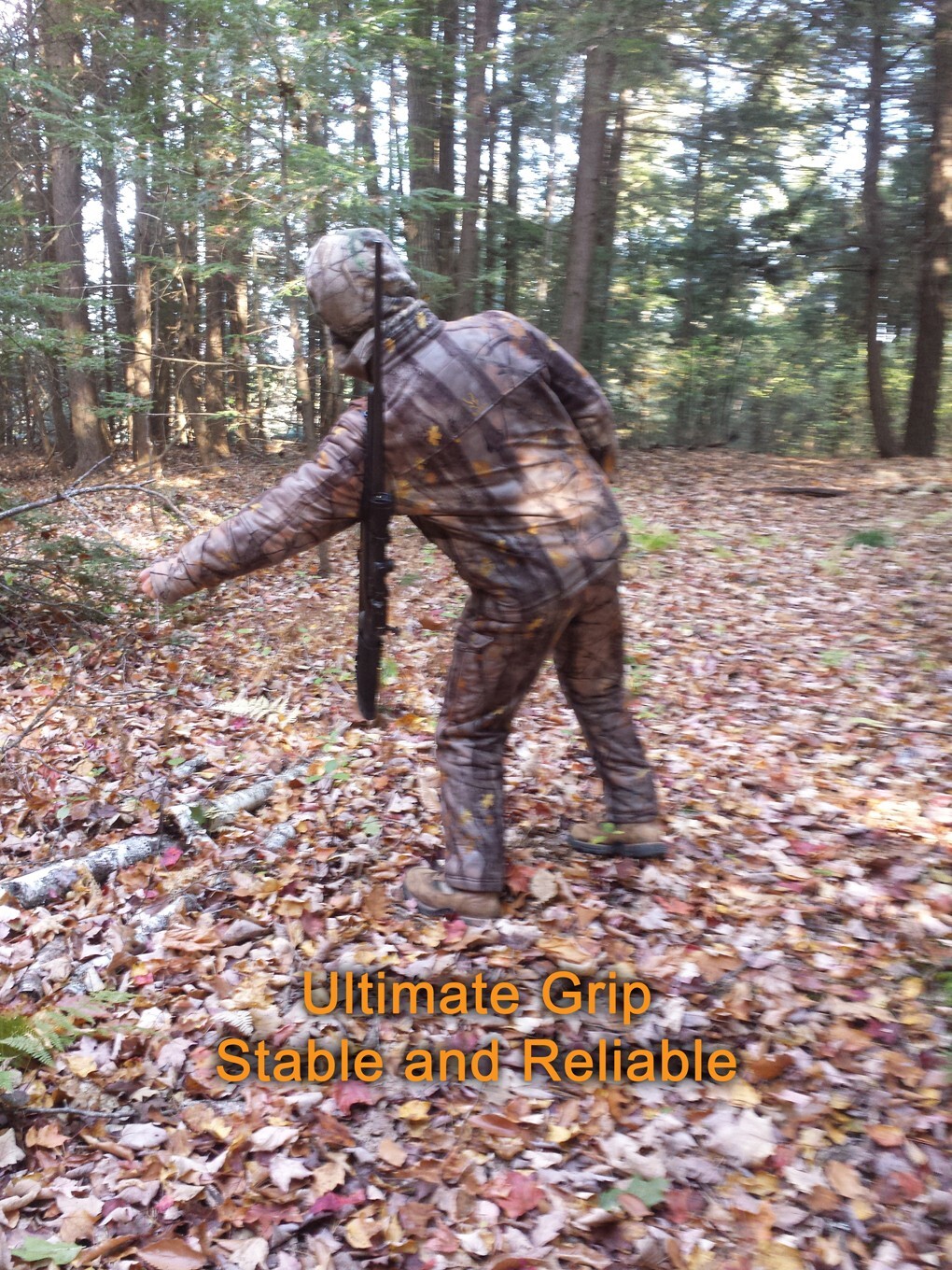 Blend-In Ultimate Grip Anti-Slip Crossbow Shotgun Rifle Sling (Black)