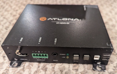 Atlona HDVS RX - HDBaseT HDMI VGA over CAT6, Switcher - Receiver Only, Untested