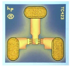 6pcs Agilent HSCH-9501 RF / Microwave DIE GaAs Schottky Diode Series Pair Tee