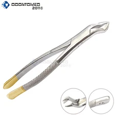 GOLD HANDLE HIGH GRADE DENTAL UPPER LEFT MOLARS TOOTH EXTRACTING FORCEPS #88L