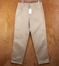JW ANDERSON Pants Mens Size 42 Tan Chino Relaxed 5 Pocket Workwear Logo $465