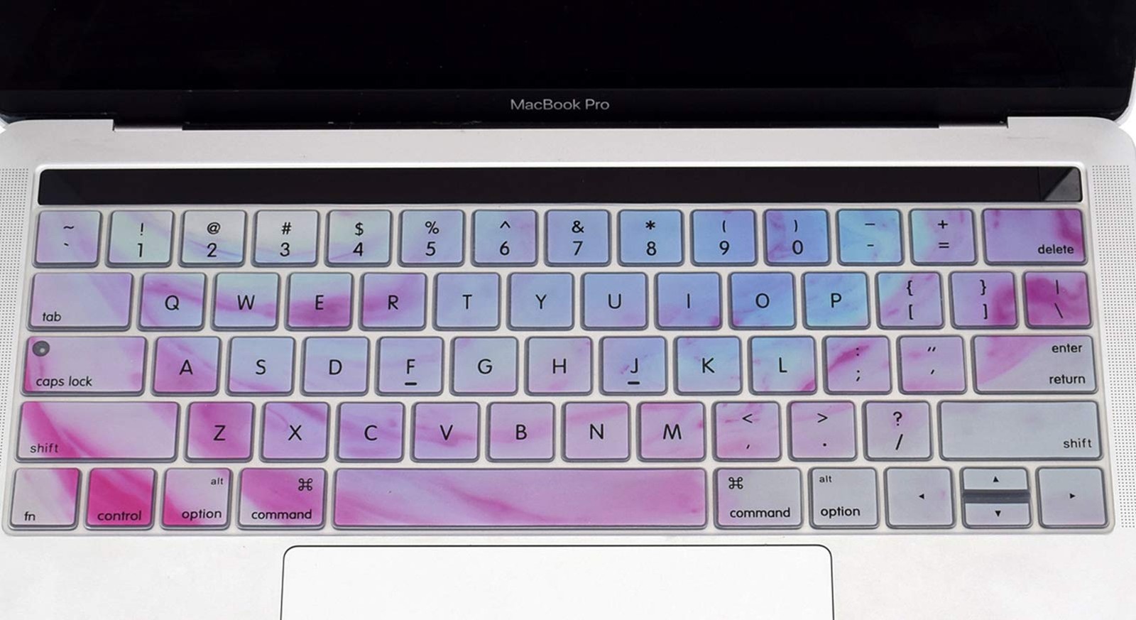 Funut Keyboard Cover for MacBook Pro Keyboard Cover with Touch Bar 13 and 15 ...