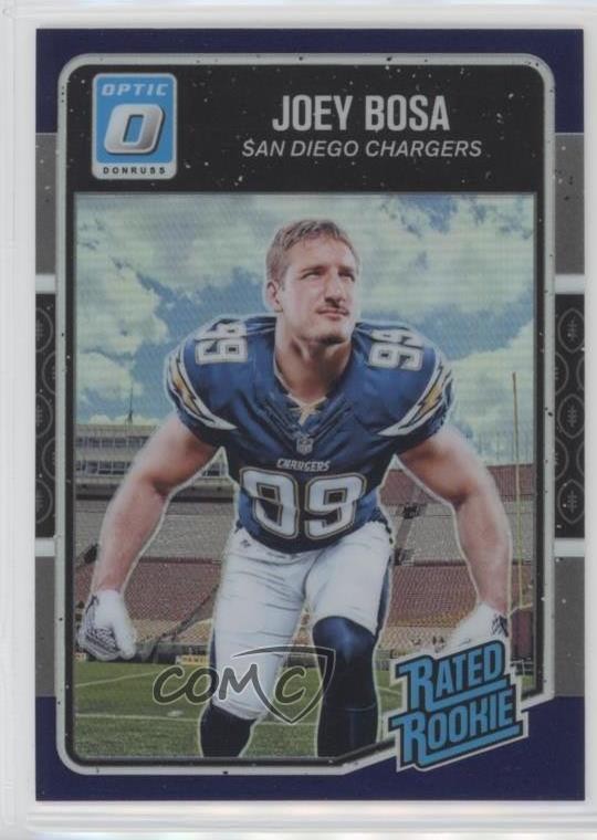 2016 Donruss Optic Rated Rookie Purple Joey Bosa #175 kd0