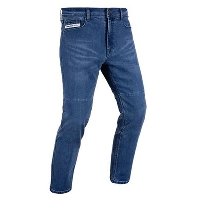 Oxford OA Tailor AA Slim Motorrad Jeans Denim Motorradhose mittelblau