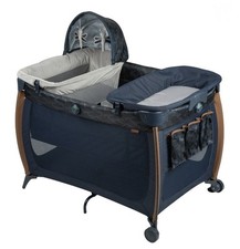 Monbebe Flex Deluxe Baby Play Yard with Bassinet - Camo BC5600NVCM 