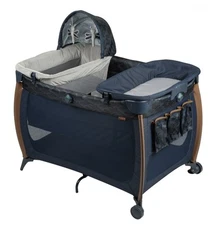 Monbebe Flex Deluxe Baby Play Yard with Bassinet - Camo (BC5600NVCM)