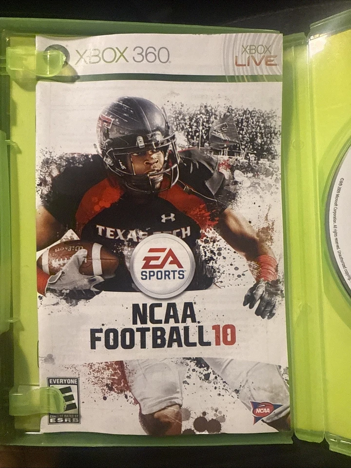 Videojuego de deportes americanos NCAA Football 10 Xbox 360 EA Sports Foto 2 de 4