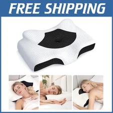 Ergonomic Cervical Pillow with Odorless Memory Foam