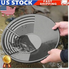 Plastic Gold Pan Basin Gold Mining Pan Ergonomic Gold Panning Tool Hot Sale.