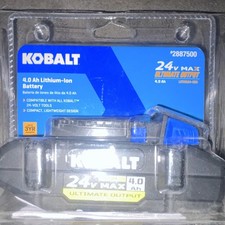 Kobalt Blue 24V MAX 4.0Ah Lithium-Ion Battery KXB 424-03 MPN 2887500