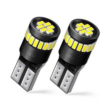 AUXITO 194 LED Bulbs for License Plate Light 168 175 2825 W5W T10 24-SMD 3014...