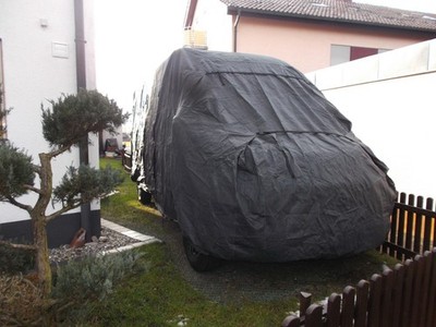 Wintergarage - Abdeckplane für Ducato,Boxter, Venoe ect.