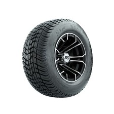 Set Of 4 Gtw 10 Spyder Machinedblack Golf Cart Wheels 18 Mamba Street Tires Set Of 4 Gtw 10 Spyder Machinedblack Golf Cart Wheels 18 Mamba Street Tires