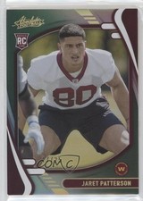 2021 Panini Absolute Rookies Spectrum Green 17/25 Jaret Patterson #197 0s5