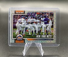 2026 Topps Series 1 - New York Mets Silver Confetti Foil #291 - Celebrations