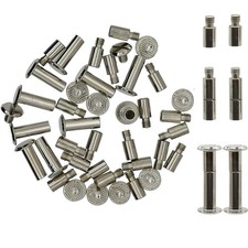 30 Pack Chicago Screws and Extention Posts for Binding Extending Scrapbook