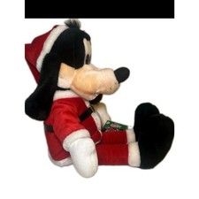 Vintage Walt Disney Plush Goofy Christmas Santa Claus Outfit 18  
