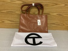 TELFAR Large Shopping Tote Tan - Brown Mint The Dust Bag Has a Few Stain