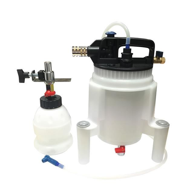 Professional Brake Vacuum Pump Pneumatic Brake Fluid Extractor & Refill Kit
