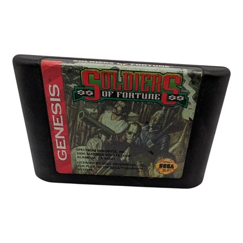 New ListingSoldiers of Fortune (Sega Genesis, 1993) Authentic Cartridge Only Tested Working